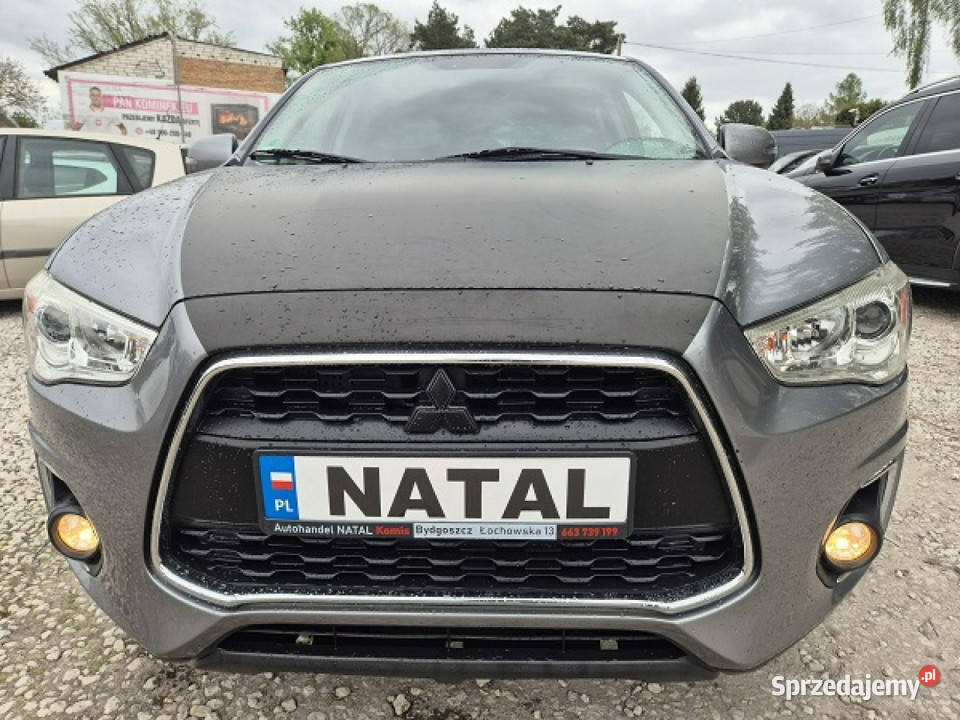 Mitsubishi ASX Zadbany Model 2014 szary Bydgoszcz