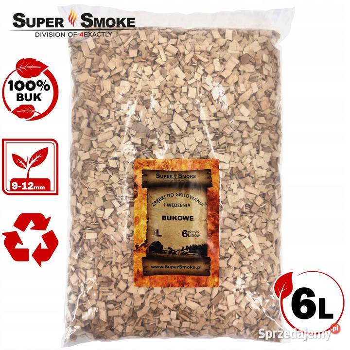Zrębki Wędzarnicze Super Smoke BUK KL10 912mm Białystok