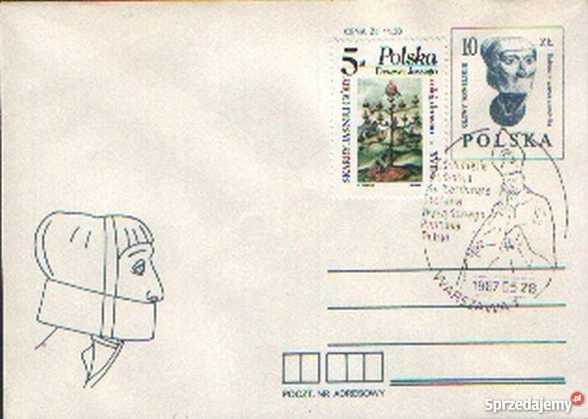 Kop OdsłPomnika Stef Wyszyńskiego 1987 Ck 82 kas Gliwice