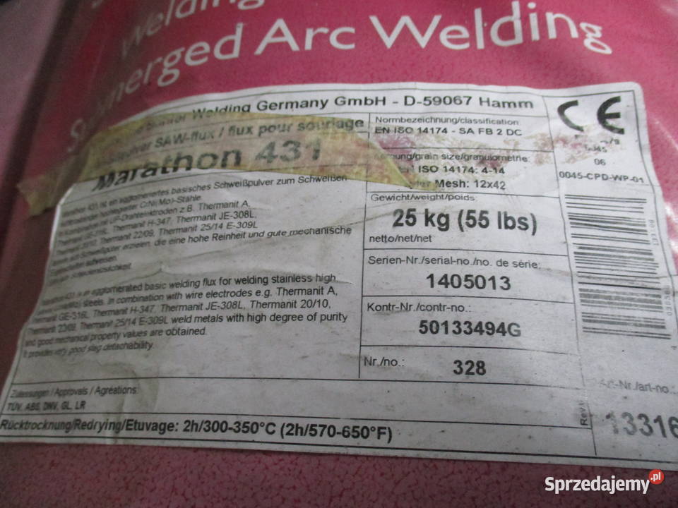 Topnik aglomerowany fluorowy Marathon 431 kujawsko-pomorskie Mogilno