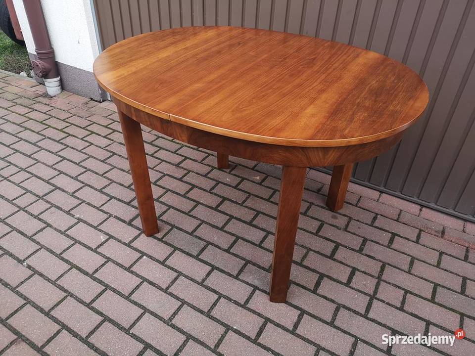 Stół ArtDeco Orzech Zgrabny Stary Antyk Swarzędz