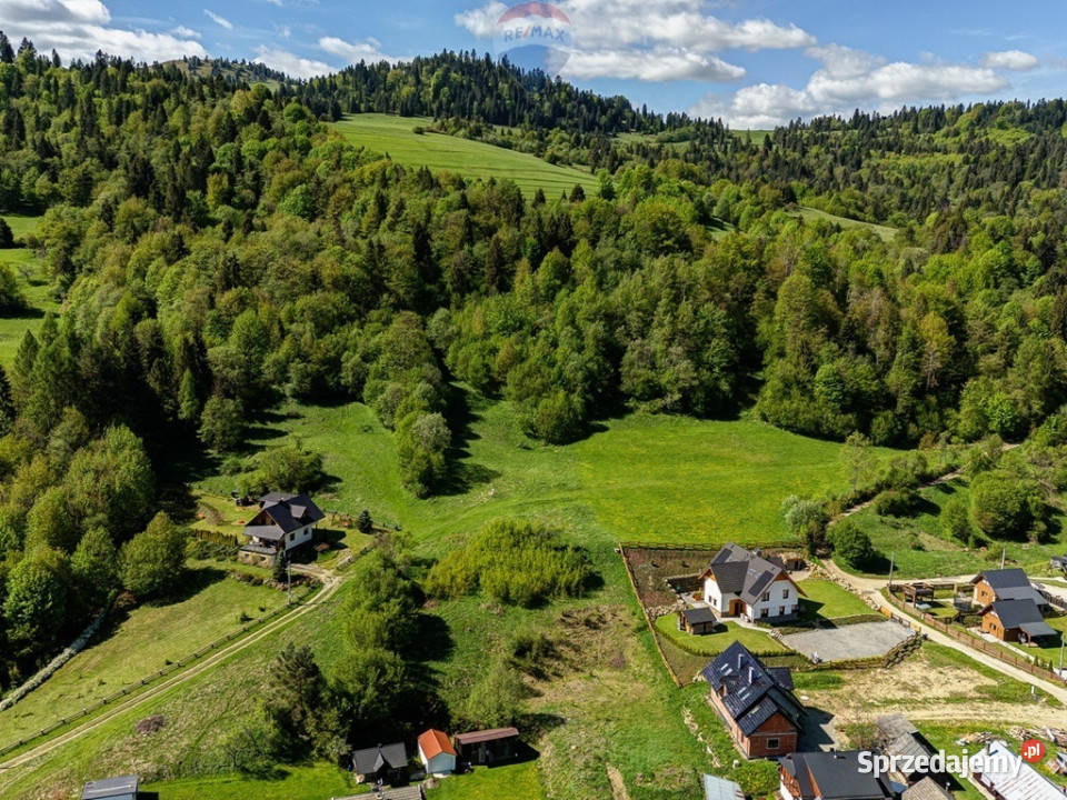 Widokowa Działka na wzniesieniu z pozwoleniem Szlachtowa