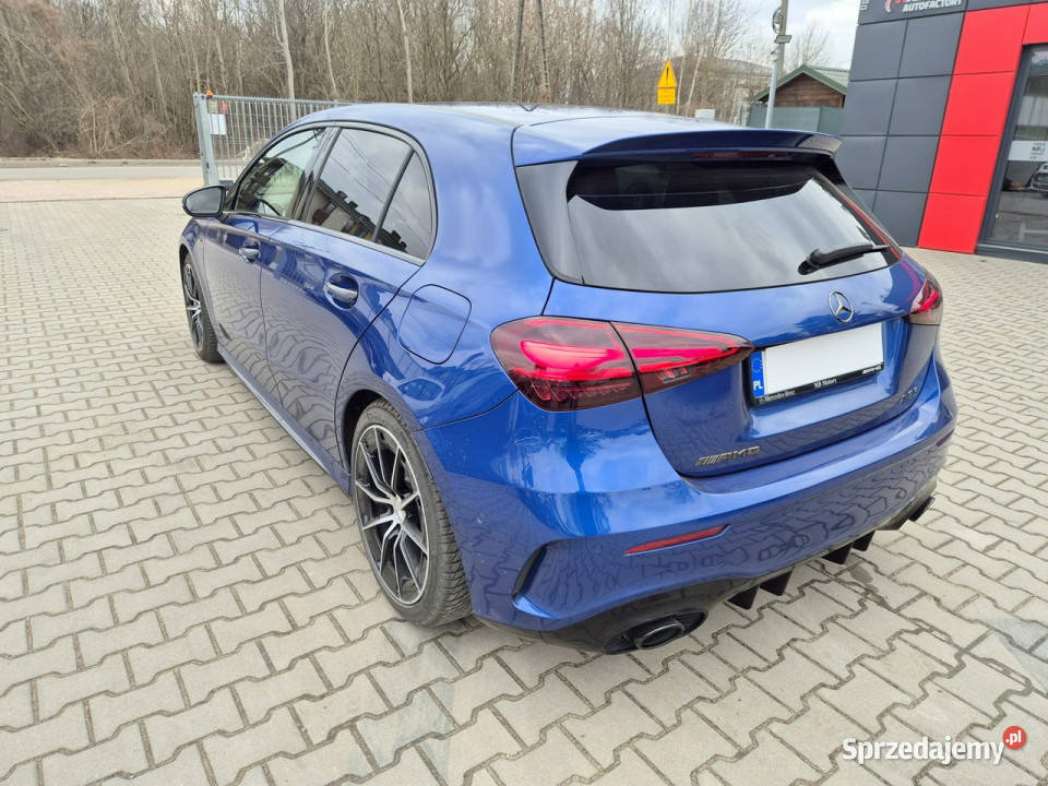 Mercedes A 35 AMG Salon Polska Idealny W177 2018 lakier metallic mazowieckie Konstancin-Jeziorna