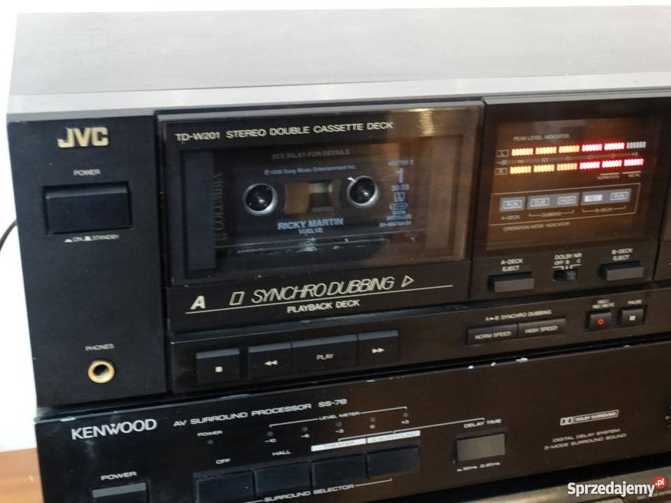 Magnetofon JVC TDW201 WYSYŁKA Jasło sprzedam