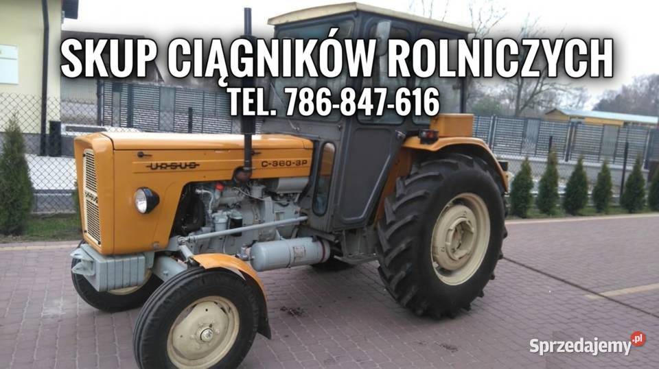 SKUP Ciągników Skup Traktorów Skup Maszyn Proszowice