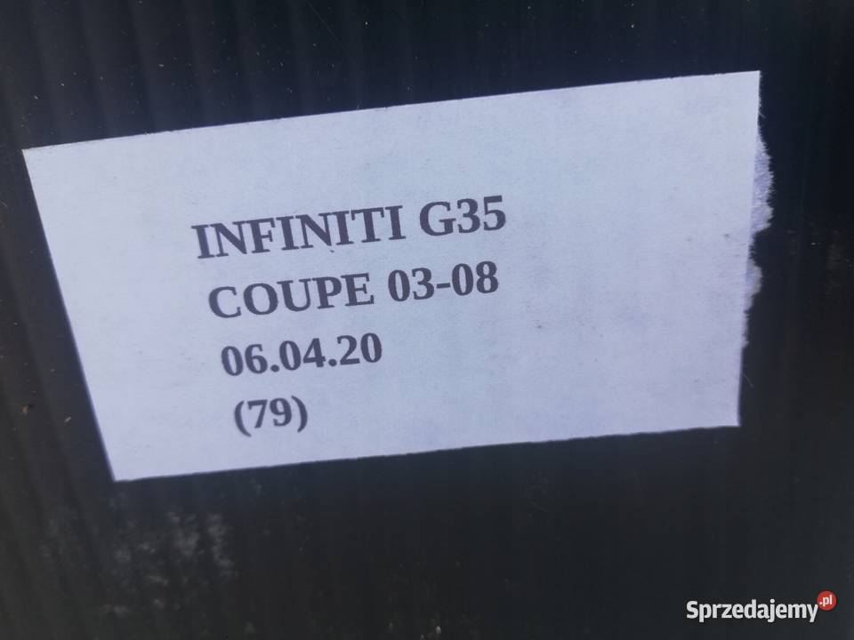 PŁYTA WYKŁADZINA BAGAŻNIKA INFINITI G35 COUPE osobowe
