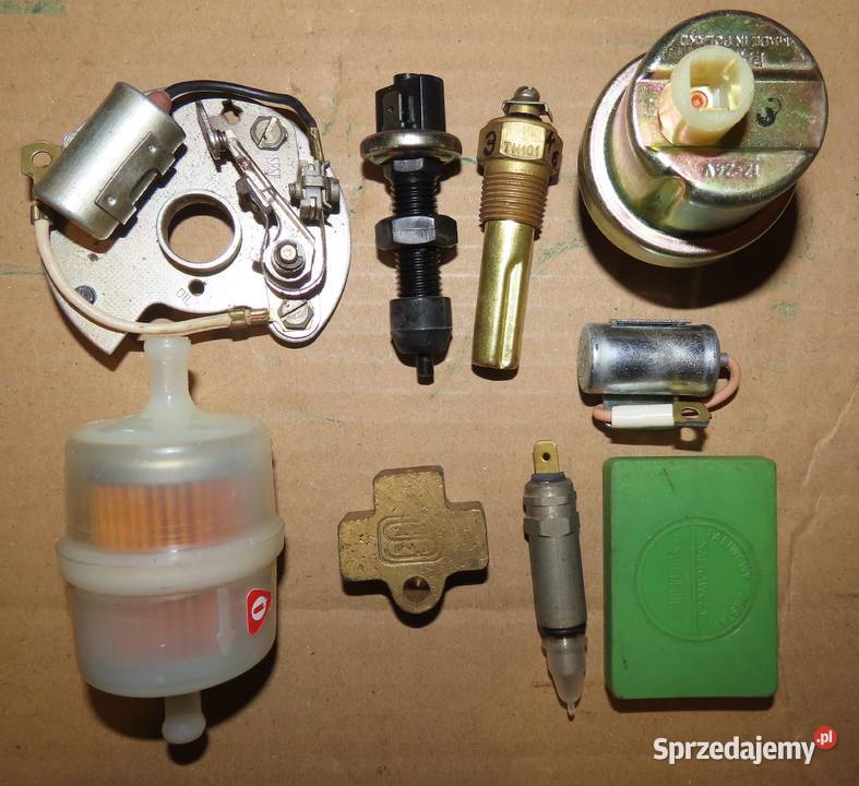 Polonez Fiat 125p lampy przednie i inne Police sprzedam