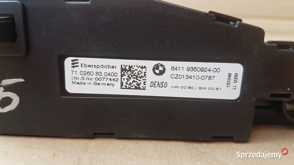 BMW 218d seria 2 F45 Active Tourer grzałka Ogrzewanie, wentylacja i klimatyzacja Legnica sprzedam