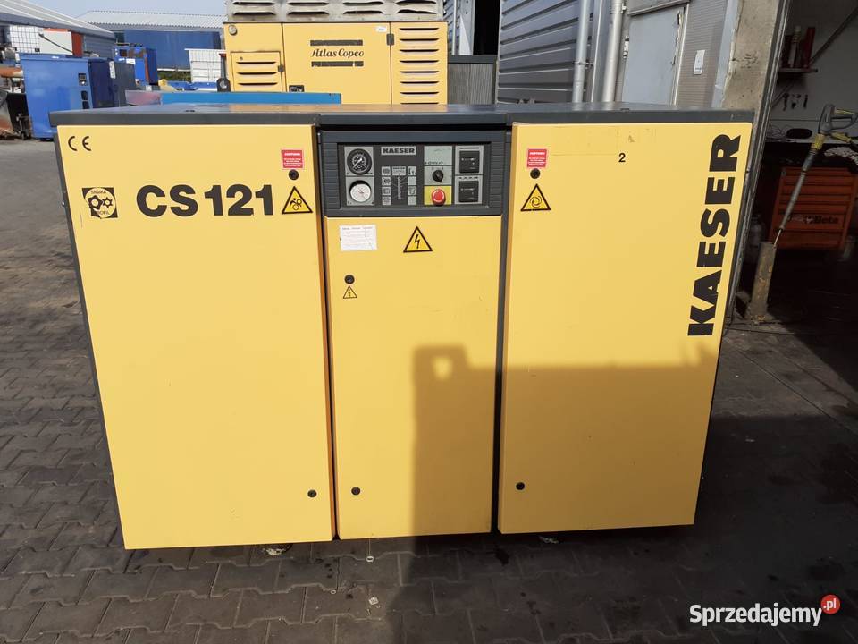 Sprężarka śrubowa KAESER CS121 75kW 115m3min opolskie Wilków sprzedam