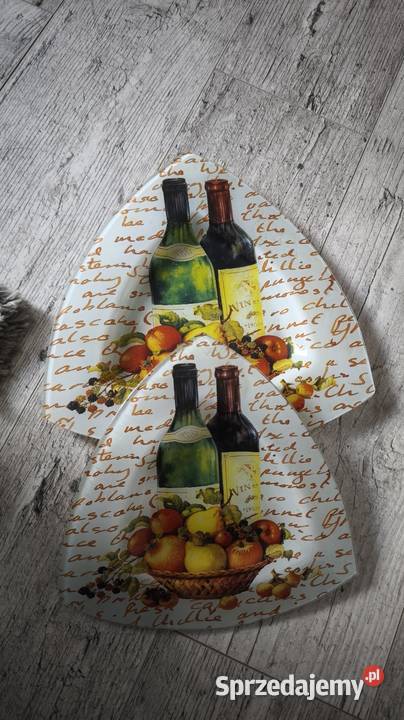 Komplet pater na owoce ciasto kształt zbliżony Antyki, Sztuka, Kolekcje Krzeszowice