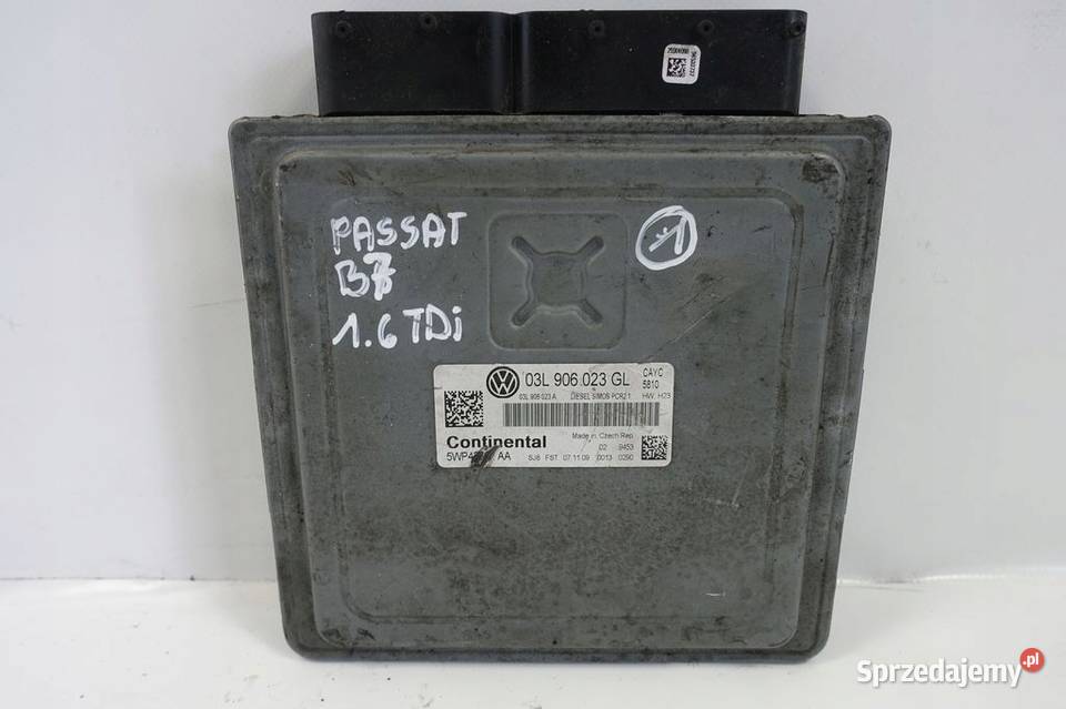 VW Passat B7 16 TDI 1014r STEROWNIK SILNIKA Rudka