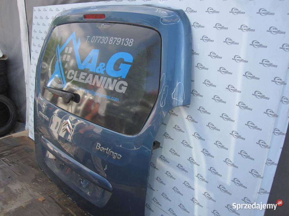 BERLINGO II 08r klapa tył osobowe