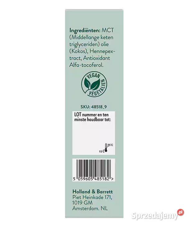 Holland Barrett Olejek CBD 15 10ml Oryginalny Suplementy diety Łódź