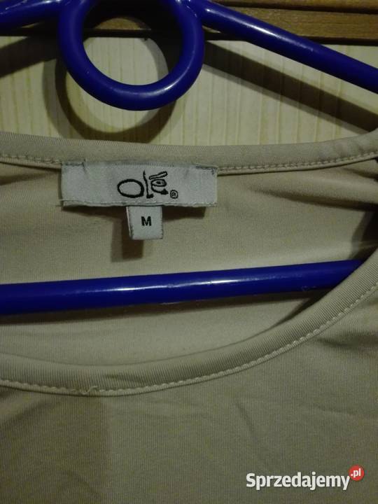 Koszulka bluzka brązowa nudziakowa M L XL 38 40 Warszawa