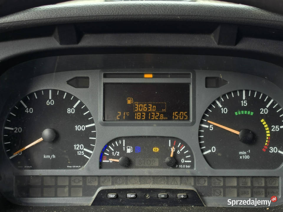Mercedes Atego 1324 Euro 4 Wywrotka 3stronna HDS 238KM kujawsko-pomorskie Skępe sprzedam