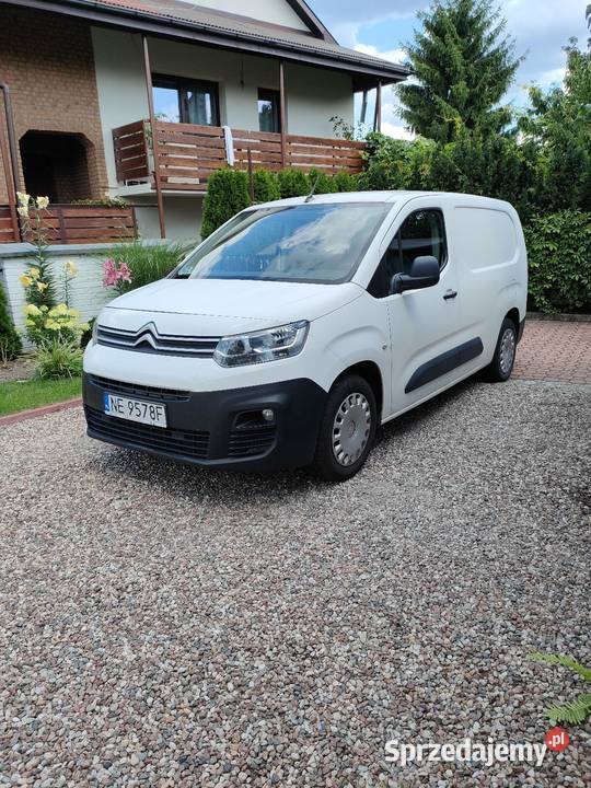 Zadbany Berlingo 16 2019 VAT1 XL zarejestrowany w Polsce mazowieckie Siedlce sprzedam