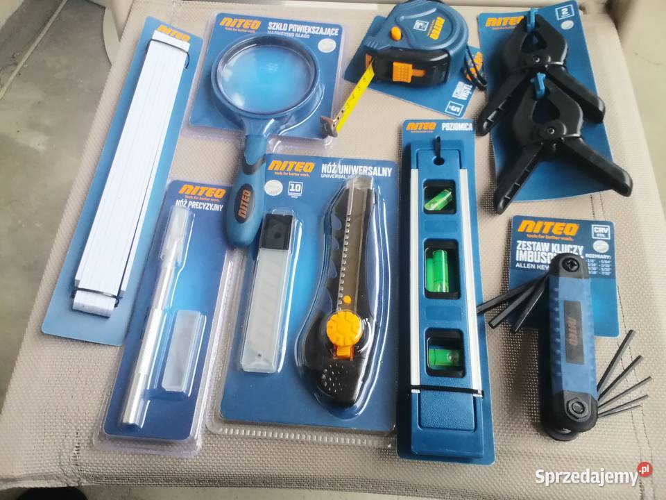 Zestaw narzędzi Nowy nierozpakowany 8sztuk Wieliczka