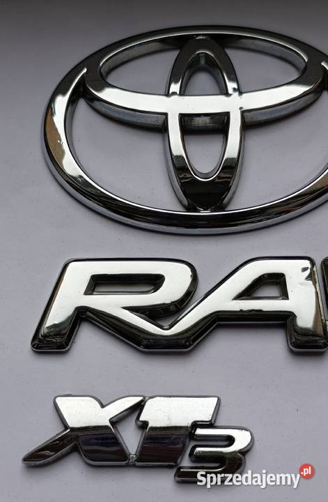 Emblemat Napis Toyota Rav4 II 0305r osobowe Pozostałe Lipno