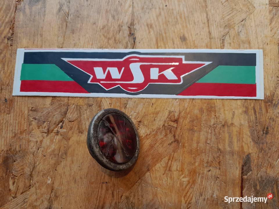 Stara lampka odblask rowerowa motocyklowa WFM i Dąbrowa Górnicza sprzedam