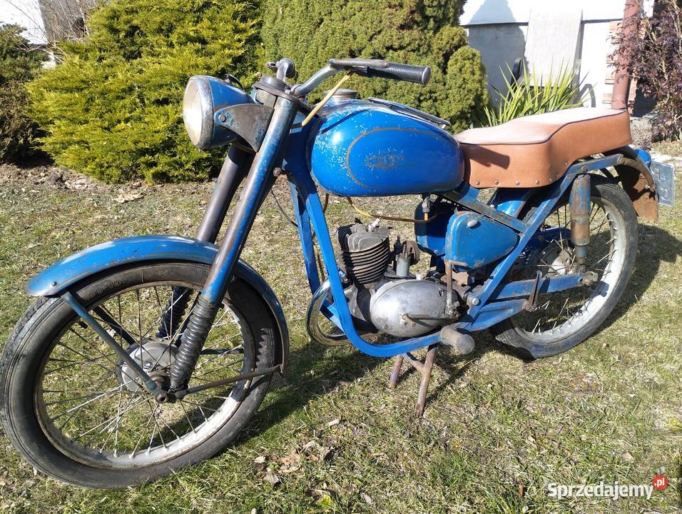 WSK 1957 oryginał niebieski lakier Krasnystaw