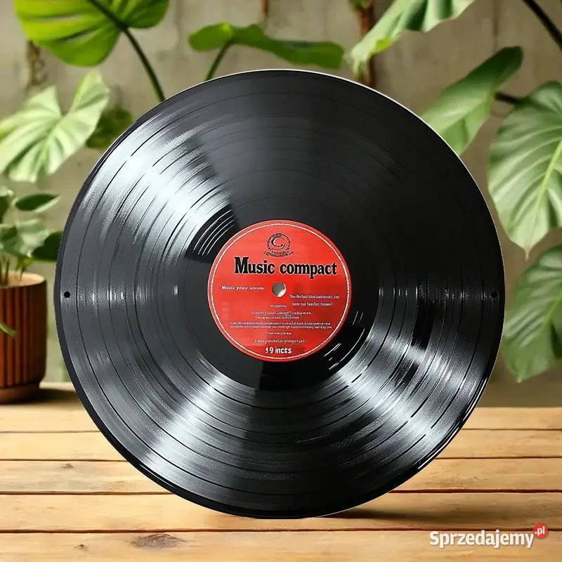 płyta winylowa imitacja jako ozdoba VINTAGE Swarzędz