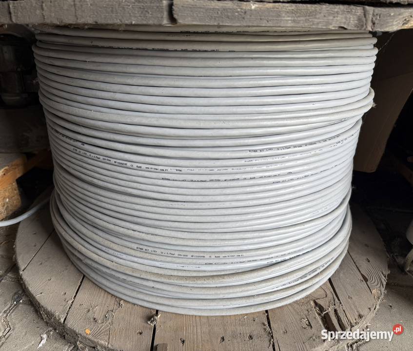 Przewód ekranowany Bitner LiYCY 12x075 Instalacje elektryczne Pilzno