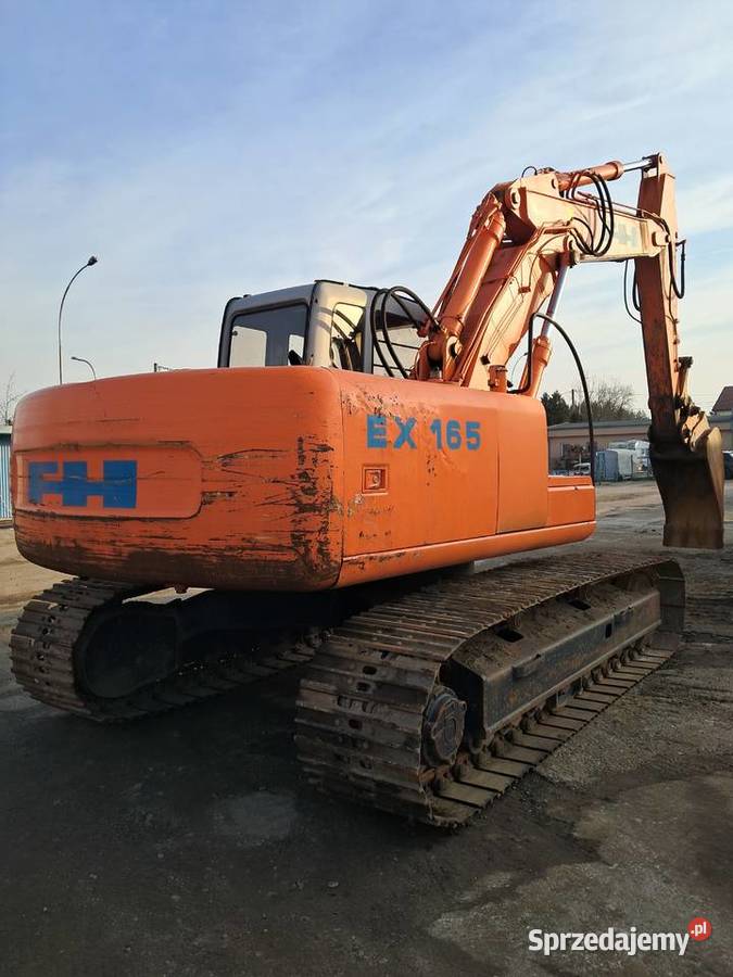KOPARKA gąsienicowa Fiat Hitachi EX 165 z 2000