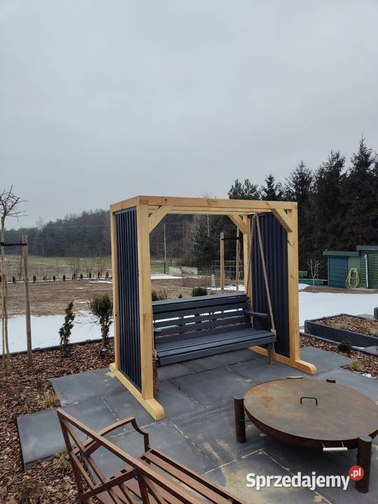 Huśtawka ogrodowa Pergola Drewniana sprzedam