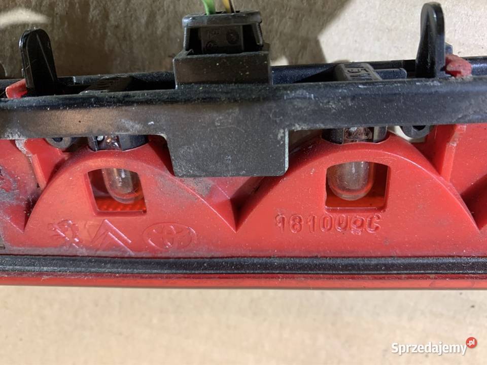 Trzecie światło stop peugeot 107 citroen c1 aygo Światła stop Światła stop Szczecin