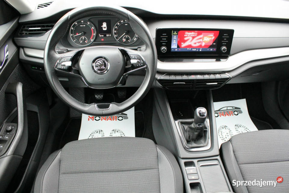 koda Octavia AMBITION 15 TSI Salon Polska komputer pokładowy Włocławek