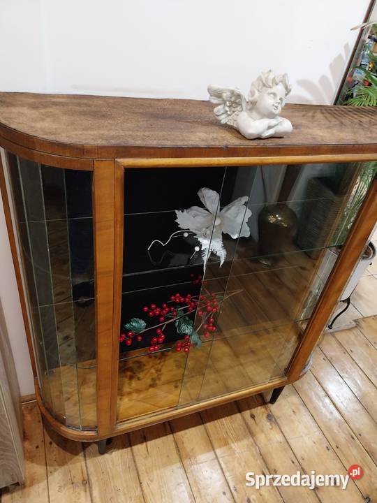Retro witryna lata 50 te serwantka biblioteczka Gdańsk