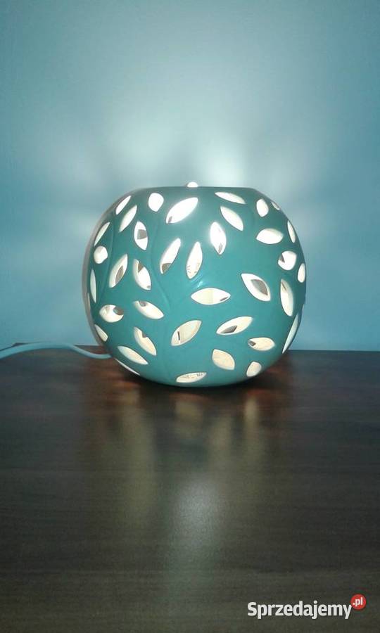 Lampa stołowa dekoracyjna ażurowa nowa Warszawa