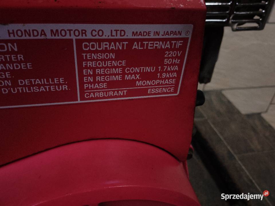Agregat Wacker GV 5000 Honda nowy 7400 Chrzanów sprzedam