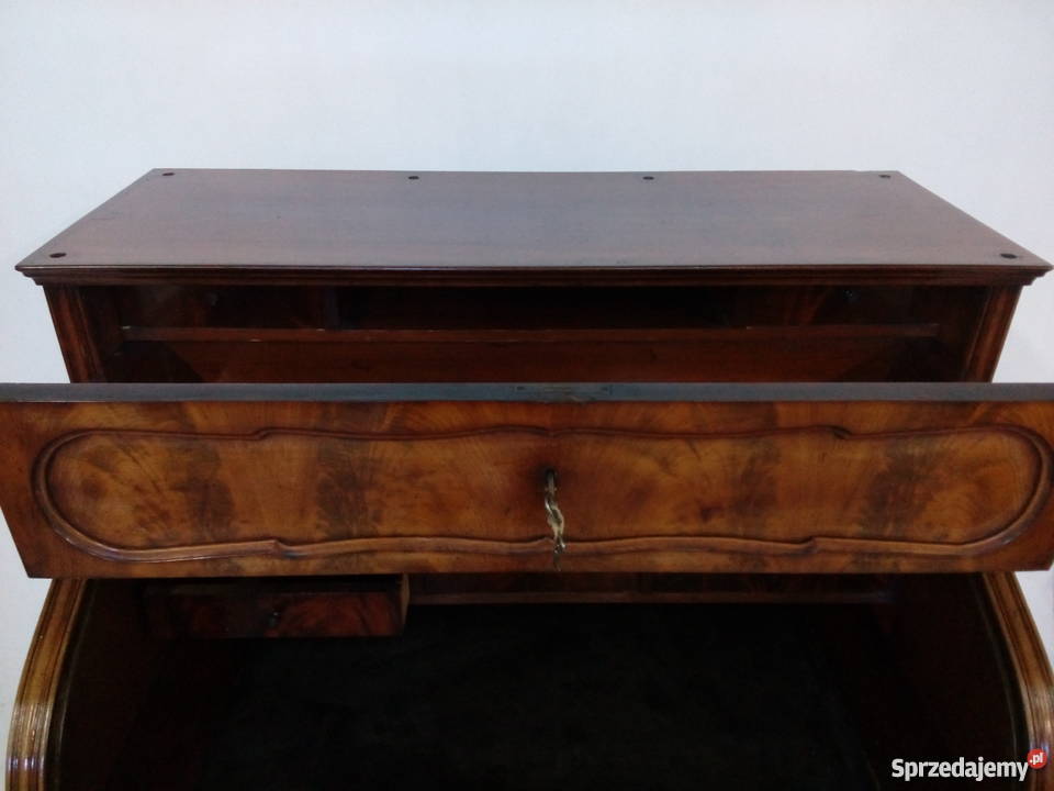 Oryginalny sekretarzyk biedermeier z żaluzją Opole sprzedam