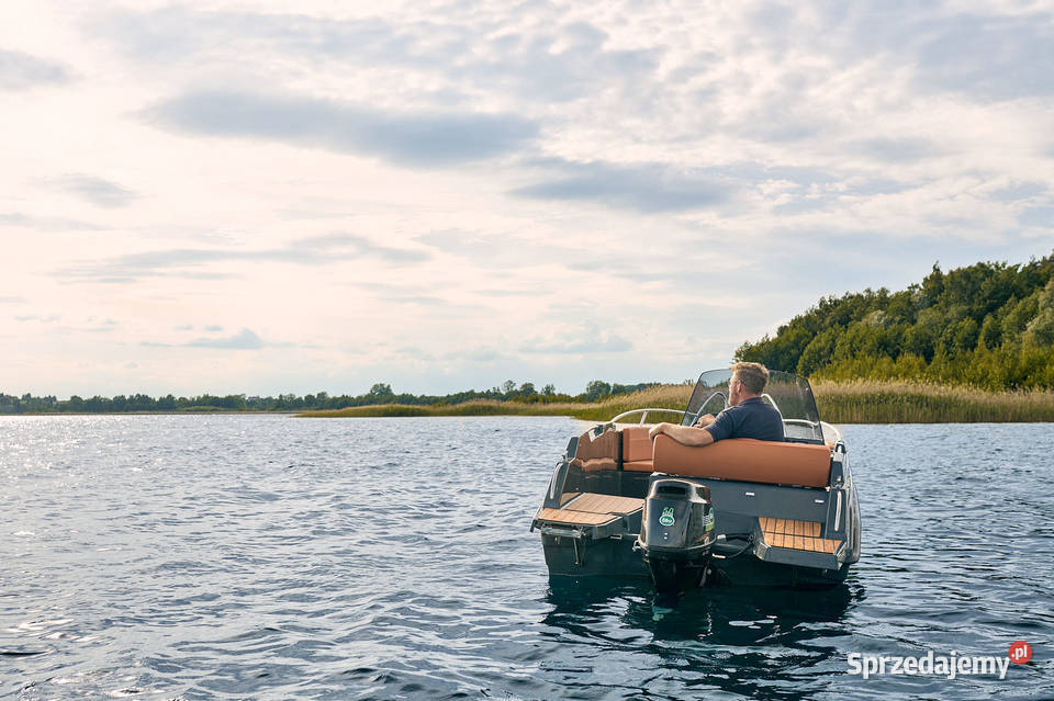 Elektryczna Łódź Ślizgowa 475S Łodzie i motorówki Września sprzedam