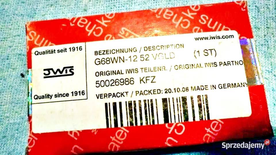 ŁAŃCUCH POMPY OLEJU MERC 124 190 S SL G T1 zachodniopomorskie Koszalin