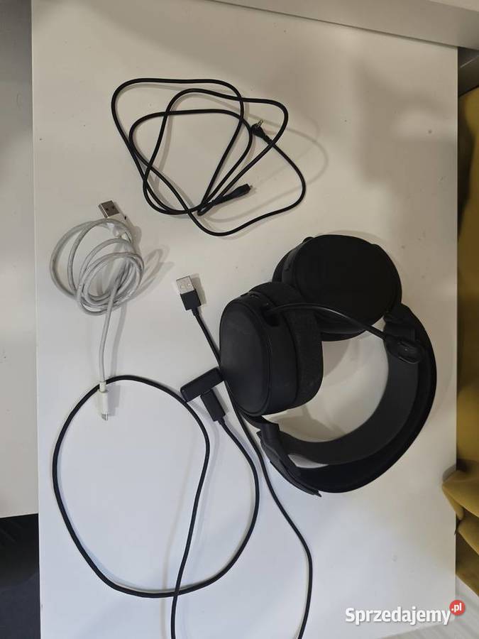 Słuchawki bezprzewodowa steelseries Arctis 7 Biała Podlaska
