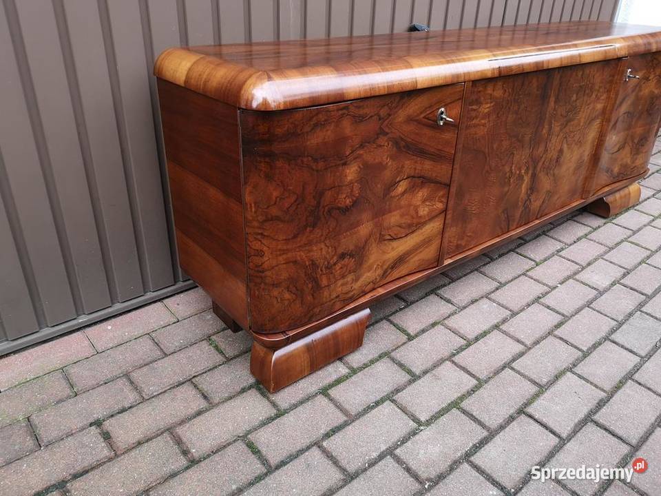 Komoda ARTDECO Orzech RTV Niska 181 Zgrabna Swarzędz