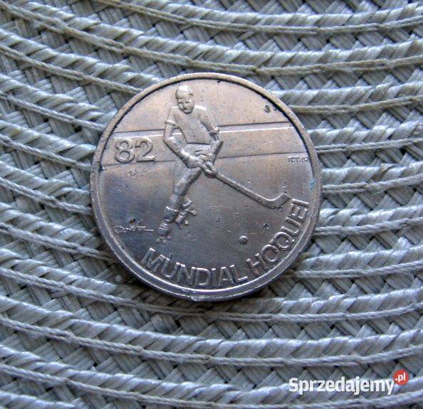 Portugalia 5 Escudo 1982r MŚ w hokeju na rolkach Kalisz
