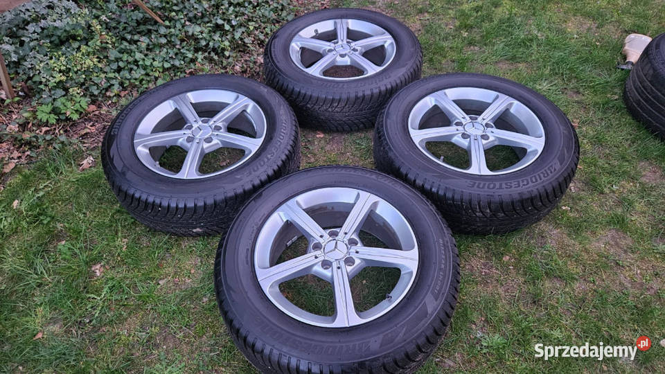 Koła Felgi Opony ZIMOWE Mercedes A B C W177 17 Samochodowe pomorskie