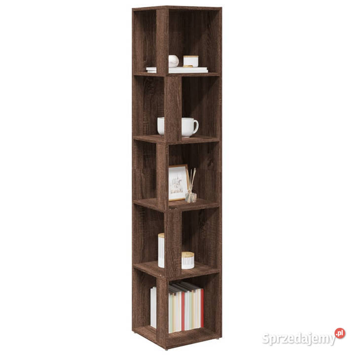 Szafka narożna brązowy dąb 33x33x1645 WM816028