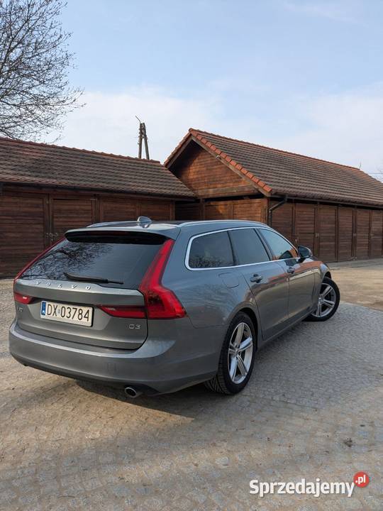 Volvo V90 IntelliSafeautopilot Biala skóra super Wrocław