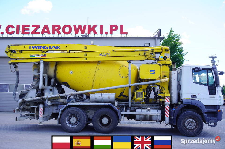 Iveco Trakker 450 6x4 Pompogruszka Sermac Kraków