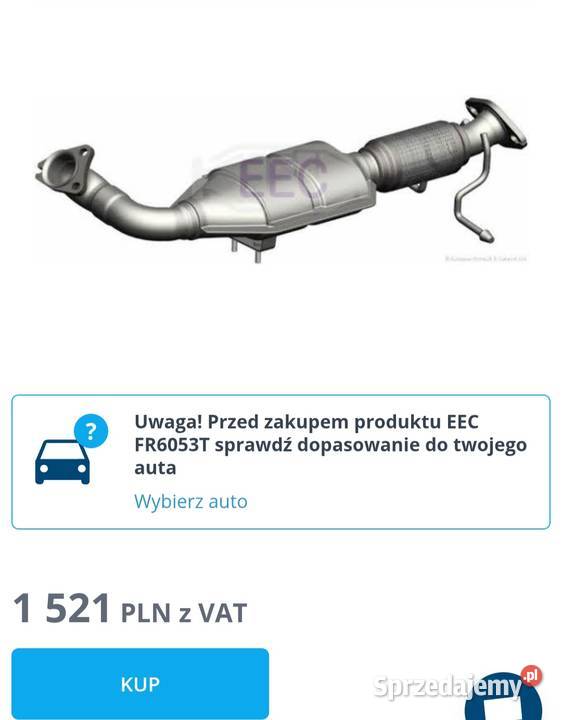 Katalizator NOWY Ford FR6053T 13 ceny lubelskie Lublin sprzedam