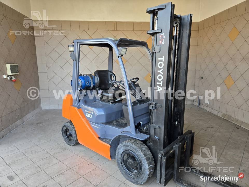 Wózek Widłowy TOYOTA 8FGF20 3700 mm TOYOTA 8FG20 Lędziny