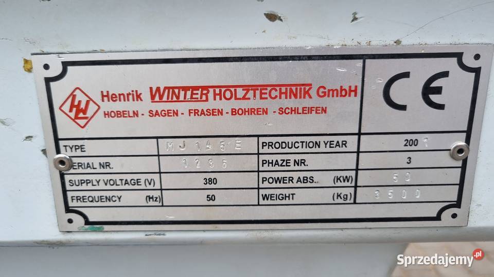 Wielopiła gąsienicowa WINTER MJ 145E Karsin