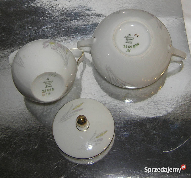 cukiernica i mlecznik vintage Seltmann Weiden Bartków
