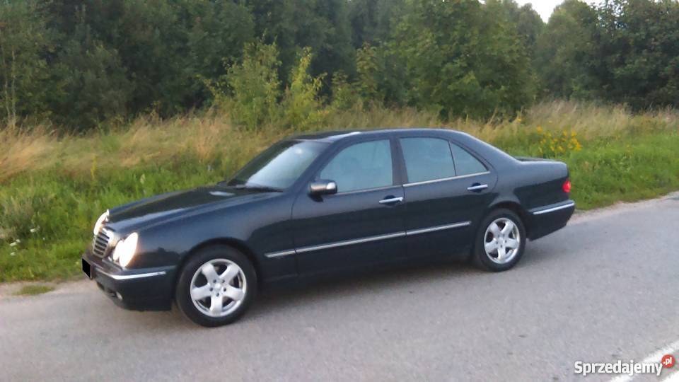 Mercedes W210Lift27CDIBez rdzy Avantgarde Manual światła przeciwmgielne Bytów