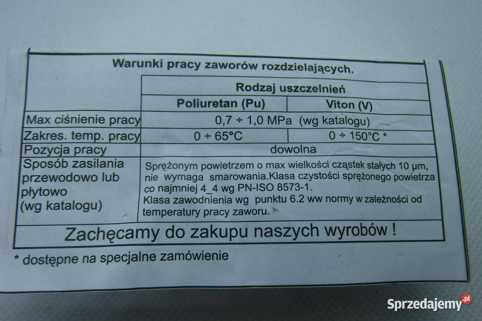 Rozdzielacz pneumatyczny 611G385212151 220 B mazowieckie Otwock