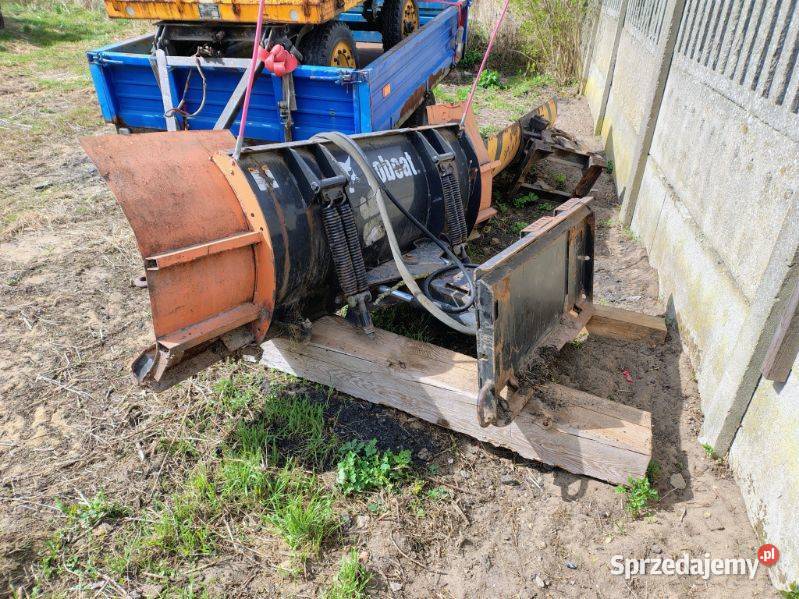 Pług śnieżny Bobcat nieuszkodzony wielkopolskie Lamki